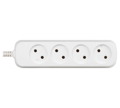 Колодка 4гн KX-4 без зазeмл  Б0028332  ЭРА