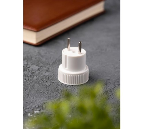 Адаптер-переходник б/з бел. 6А 250В EKF PROxima  AAP6-1  EKF