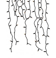 Гирлянда светодиодная уличная ERAPS-BZ1  бахрома 2*0,7 м желтая 100 LED IP65 220 В  Б0060545  ЭРА