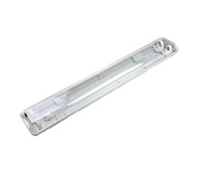 Светильник промышленный линейный накладной IP65 G13, под LED лампу Т8 (ЛПО 2х58) ULW-T42C T8x2/L156 IP65 WHITE  UL-00006466  Uniel