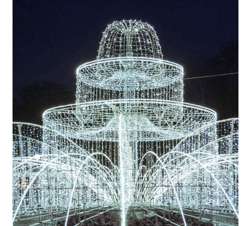 Светодиодная гирлянда ARD-STRING-CLASSIC-10000-WHITE-100LED-STD WHITE (230V, 7W)  025811  Arlight