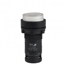 Кнопка с подсветкой OptiSignal Compact D22 C7-PL-B110 белая 1НО 24 В AC/DC XB7NW31B1  362085  КЭАЗ