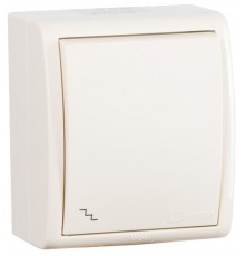 Переключатель (проходной) IP54 10AX 250В цвета слоновая кость S15 Aqua  1594201-031  Simon