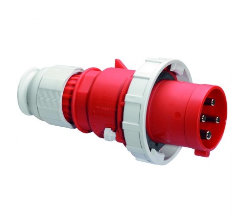 Вилка кабельная 63A 4р(3P+PE) 6h 400V IP67 I 2185-Bals I Bals