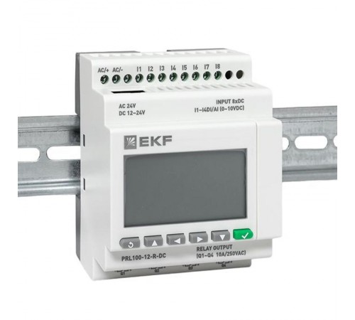 Программируемое реле PRO-Relay PRL100-12-R-DC EKF  PRL100-12-R-DC  EKF