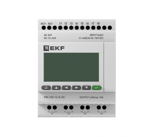 Программируемое реле PRO-Relay PRL100-12-R-DC EKF  PRL100-12-R-DC  EKF