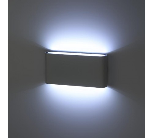 Декоративная подсветка WL41 WH светодиодная 10Вт 3500К белый IP54 для интерьера, фасадов зданий  Б0054419  ЭРА