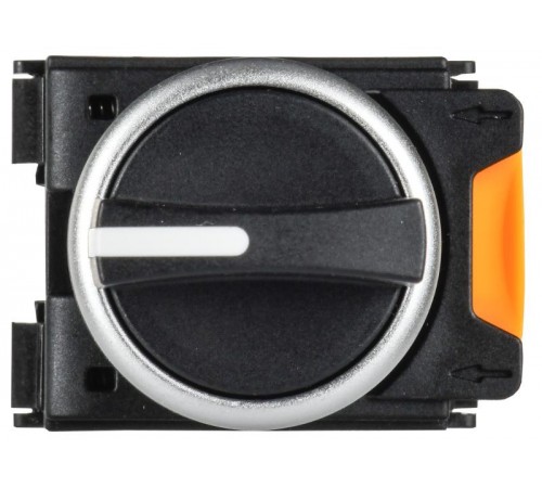 Переключатель 2 полож. возвр. 1NO+1NC чёрный MASTER  MI-SW60-11X22-3-24-2-K02  IEK