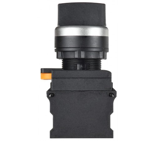 Переключатель 2 полож. возвр. 1NO+1NC чёрный MASTER  MI-SW60-11X22-3-24-2-K02  IEK