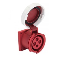 Розетка стационарная внутренняя 3142 3Р+РЕ 16А 380В IP67 EKF PROxima  ps-3142-16-380  EKF