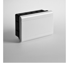 Щиток тусо с/п на 9 мод. с двер. 222х160х90мм (непрозрачная дверца)  68129Б  Рувинил