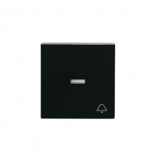 Клав. для 1-клав. вызвонокателей/перекл./кнопок с символом "звонок", прозрачная линза, Impressivo, антрацит  1789KL-81   2TKA000562G1  ABB