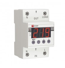 Реле напряжения с дисплеем MRV 25A EKF PROxima  MRV-25A  EKF