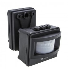 Датчик движения ИК MS-01 черный на прожектор 1200Вт 120гр. до 12м IP44 PROxima  dd-ms-01-b  EKF