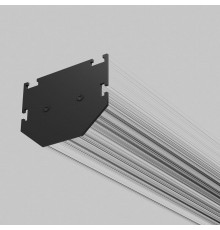 Slim Magnetic Комплект заглушек для шинопровода в натяжной потолок: торцевая и внутренняя (черный) 85233/00 a070152Elektrostandard