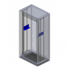 Уголки для поддержки оборудования 19" для шкафов Conchiglia, 2 шт  095770806  DKC