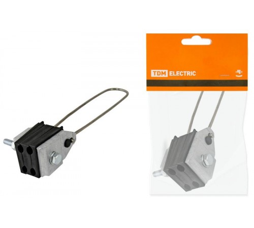 Зажим анкерный ЗАБ 4/16-35 (SO 158.1) рознич. упак.  SQ0412-1039  TDM