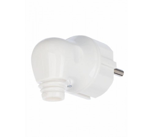 Вилка разборная угловая с з/к 16А белая ВПу11-01-Ст  EVP11-16-01-K01  IEK