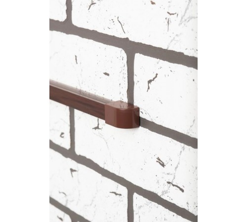 Заглушка (15х10) (4 шт) Plast EKF PROxima  под темное дерево    ecd-15-10x4   EKF