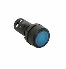 Кнопка с подсветкой OptiSignal Compact D22 C7-PL-B601 синяя 1НЗ 24 В AC/DC XB7NW36B2  362093  КЭАЗ