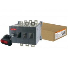 Рубильник ВНК-39-2 3П 800А реверсивный с выносной фронтальной ручкой и переходником 185 мм  SQ0744-0507  TDM