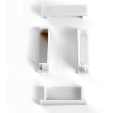 Заглушка без отверстия для профиля CAB263, LD386 (комплект 4шт) FERON  48261  FERON