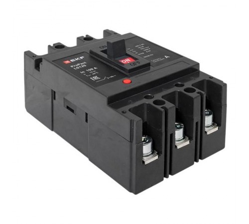 Выключатель автоматический LS125 18кА 3P 100А ProPact EKF  mccb-125-18-3-100-ls  EKF