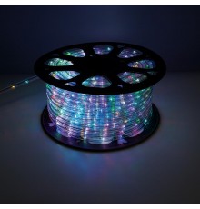 Дюралайт светодиодный LED-R2W 2-х жильный, RGB 1,44Вт/м 24LED/м 50м 230V  41031  Feron