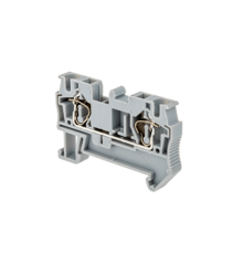 Клемма пружинная проходная, 4 мм2, серая MTS-4  88302  ОВЕН