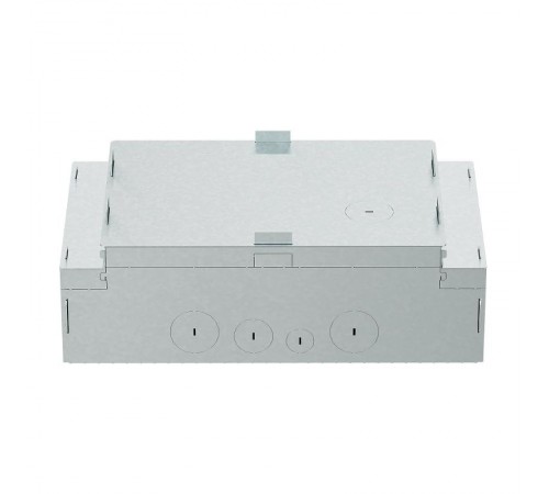 Монтажное основание (опалубка, коробка) для установки в стяжку пола лючка 88308 на 8 модулей металл, сборная  88508  DKC