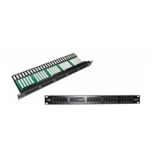 Патч-панель 1U телефонная кат.3 50 портов (IDC Krone)  PP50-1UC3U-K05  ITK