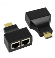 HDMI удлинитель по витой паре RJ-45(8P-8C)  17-6916  REXANT