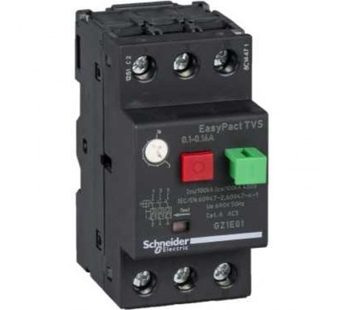 Выключатель автоматический для защиты электродвигателей 2,5-4A  GZ1E08  Schneider Electric