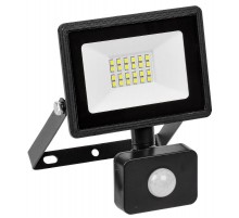 Прожектор светодиодный СДО 06-30Д  черный с ДД IP54 6500 K  LPDO602-30-65-K02  IEK