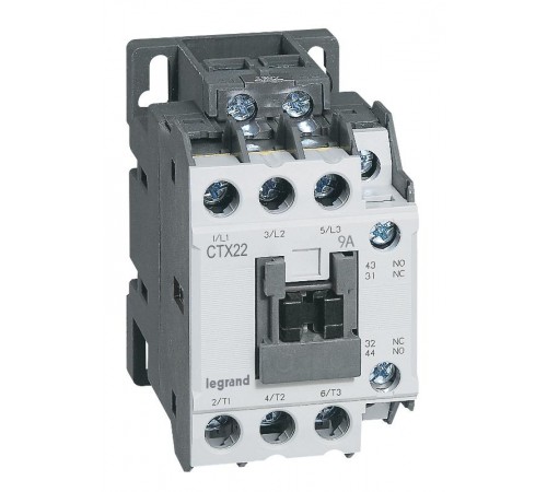 Контактор CTX3 22 3P 9A 1но1нз ~230В  416086  Legrand