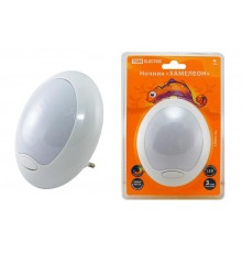 Ночник Хамелеон D 95 0,5Вт светодиодный белый с выключателем  SQ0357-0005  TDM