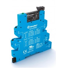 Интерфейсный модуль, электромеханическое реле, серия MasterBASIC; 1CO 6A; питание 125В AC/DC; категория защиты IP20  390101250060  Finder