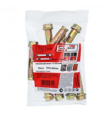 Анкерный болт с гайкой 12х60 (10 шт) - пакет ( 0,519 кг)  124334  Tech-KREP