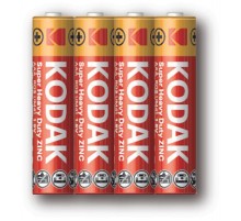 Батарейки  R03-4S SUPER HEAVY DUTY Zinc [K3AHZ 4S] (40/200/57600)  Б0005139  Kodak