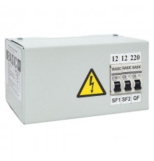 Ящик с понижающим трансформатором ЯТП 0,25кВА 220/12В (3 автомата) EKF Basic  yatp0,25-220/12v-3a  EKF