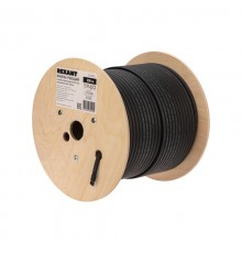 Кабель греющий (нагревательный) саморегулирующийся SRL16-2CR, экранированный, 16Вт/м, 0,9мм2/105м, 200м  51-0275  REXANT