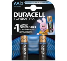 Элемент питания Duracell LR6-2BL TURBO  Б0014047  Duracell