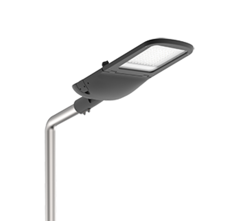 Светодиодный светильник уличный Tornado Urban крепление на консоль 135 Вт 2700 K RAL9005 черный муарDALI ZHAGA  V1-S1-90505-40Y30-6613527  VARTON