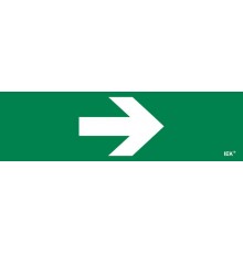 Этикетка самокл. 310х90мм "Направляющая стрелка"   LPC10-1-31-09-STR  IEK
