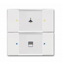 6126/02-84-500 Сенсор 2/4-кл. многофункциональный, альпийский белый  6116-0-0209  2CKA006116A0209  ABB