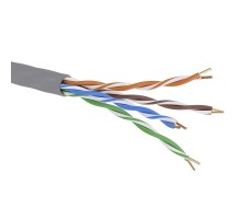 Кабель CAT 5e, U/UTP, нг(А)-HF, бухта 305м, серый  RN5EUUA01GY  DKC