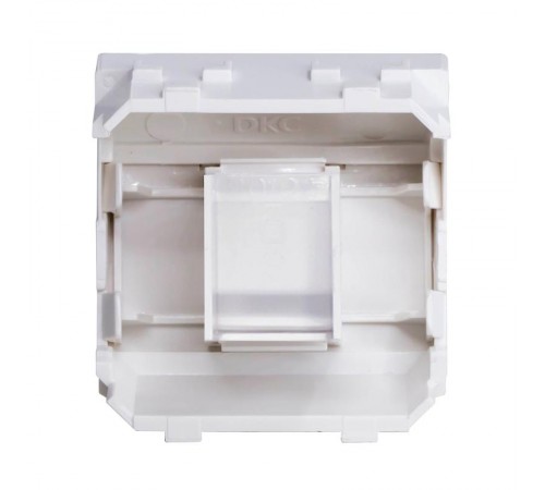 Brava белый Адаптер для информационных разъемов Keystone 2 мод.  76613B  DKC