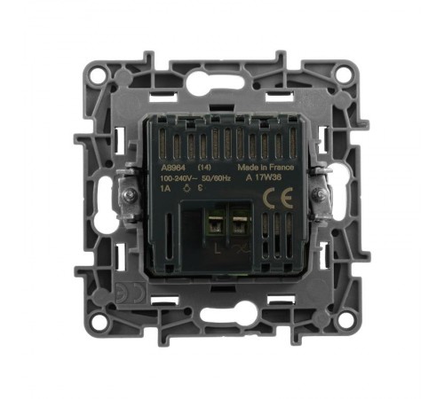 Etika Антрацит Датчик движения без нейтрали 400Вт  672617  Legrand