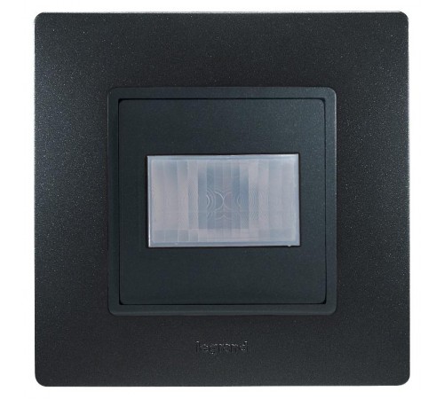 Etika Антрацит Датчик движения без нейтрали 400Вт  672617  Legrand