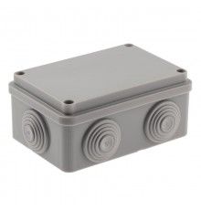Коробка распределительная о/у на винтах 6 гермовводов IP55 KORv-120-80-50-6g  Б0052730  ЭРА
